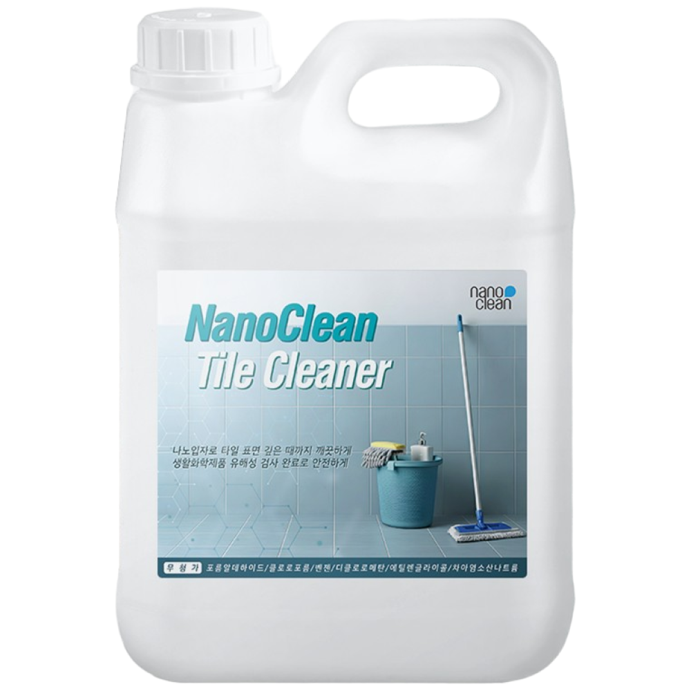 나노클린 포세린타일클리너 3.75리터 거실바닥 상가청소 사무실세제 세정제, 1개, 4L 45,900원