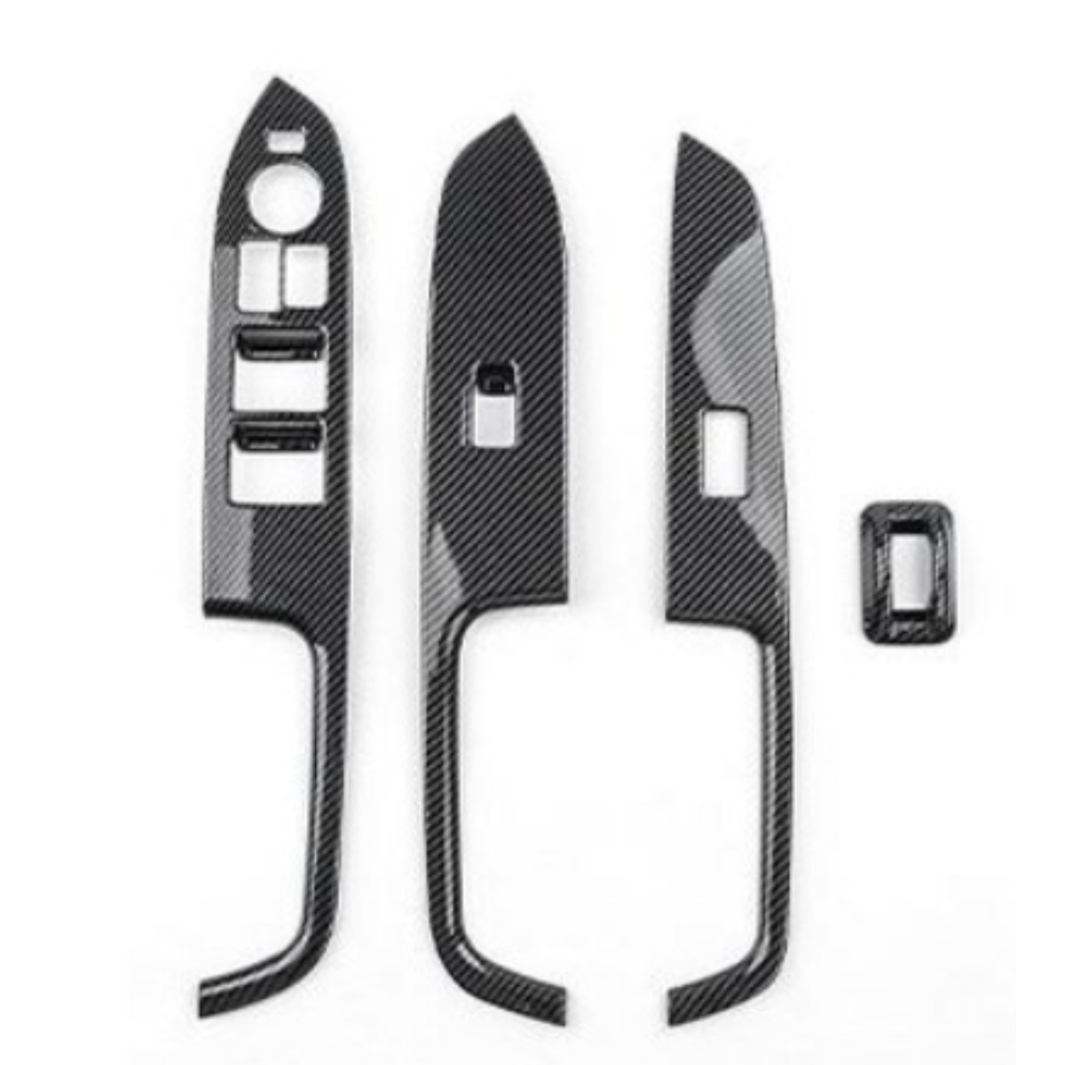 유투카 호환 더뉴 레이 튜닝 용품 윈도우스위치 커버 레드 우드 카본 몰딩 3종색상 기스방지 커버, 유광카본, 윈도우 스위치 39,500원