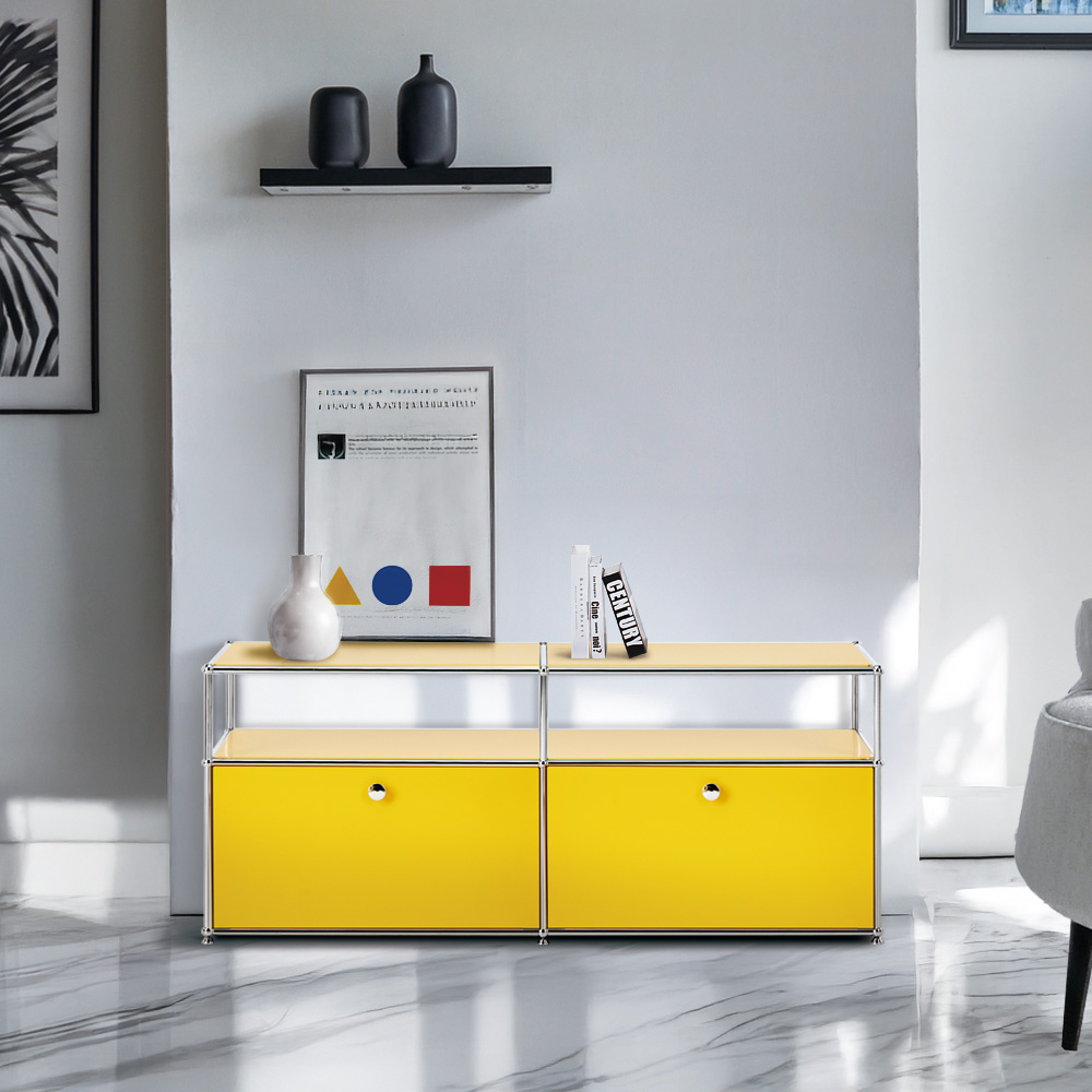 이가페 미드센츄리 모듈거실 듀오 2x2 플로어 수납장 본품 방문설치 680,000원