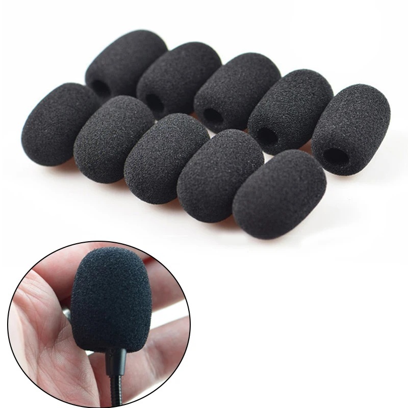 헤드셋 핀 마이크 스펀지 커버 솜 윈드스크린 10개 30개 50개 5,900원