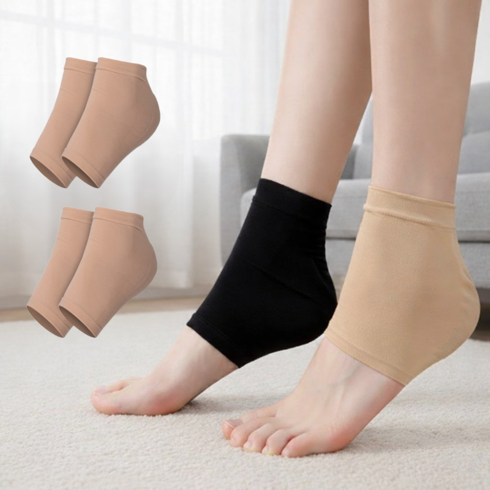 원앤모어 실리콘 발뒤꿈치 각질케어 풋패드, 스킨, 2세트 4,000원