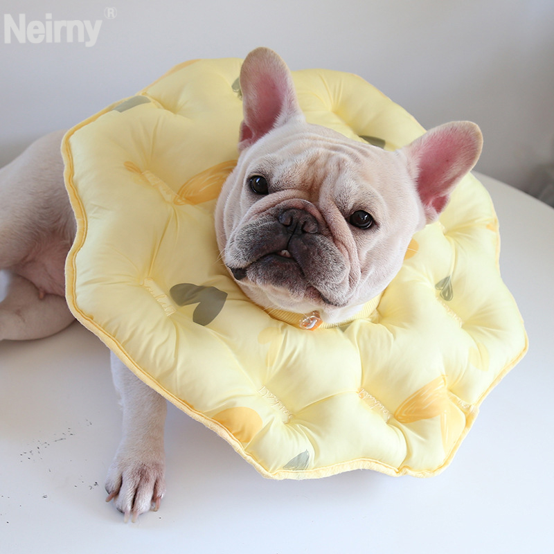 Neirny 강아지 꿀잠 넥카라 방수 베개 쿠션 고양이 애견 넥카라 베개 쿠션 목보호대 중성화수술 13,300원