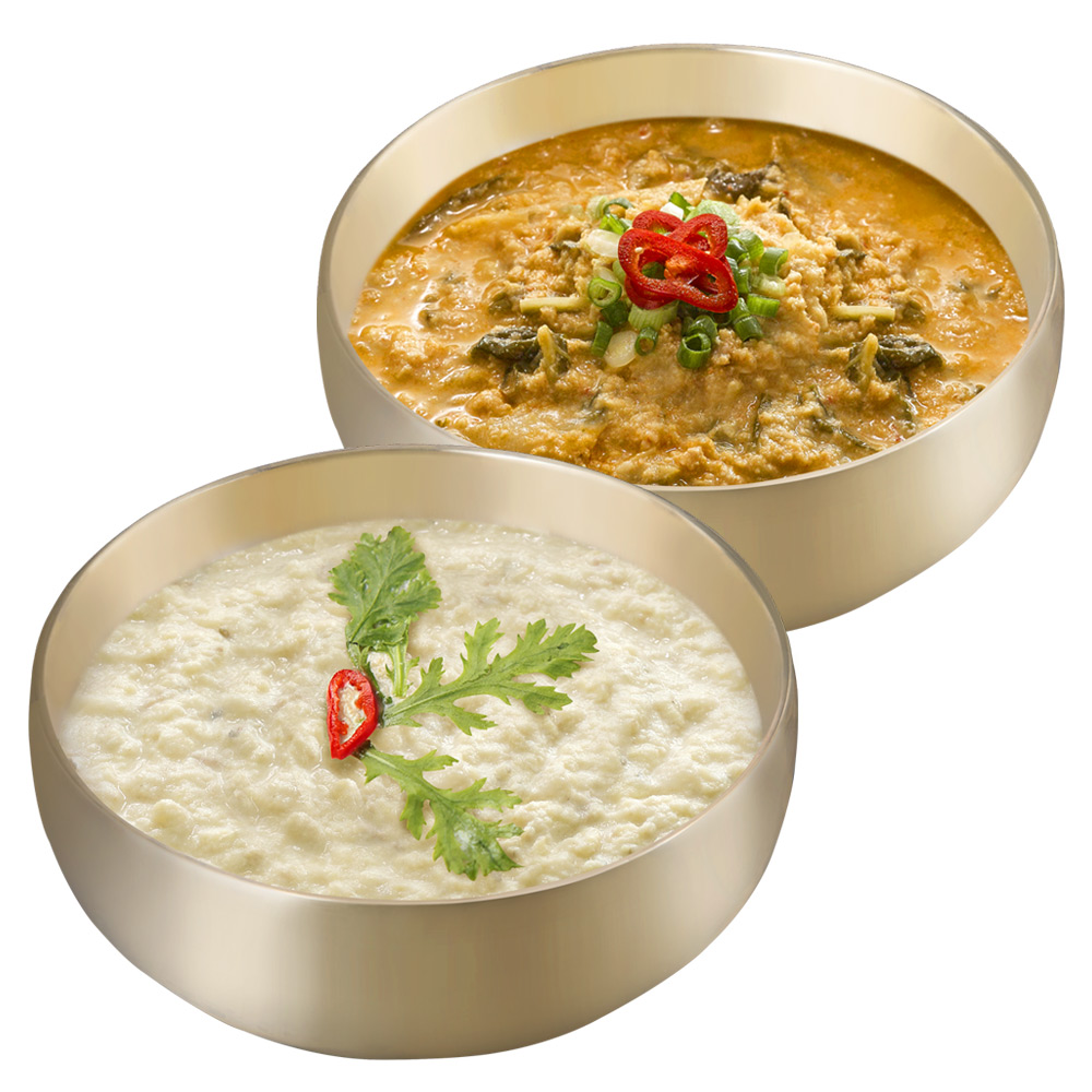 [파주장단콩] 통째로 갈은 맷돌 비지찌개 2인분 (순한맛1+매콤한맛1) / 고소함과 감칠맛을 한번에, 1세트, 700g 12,900원