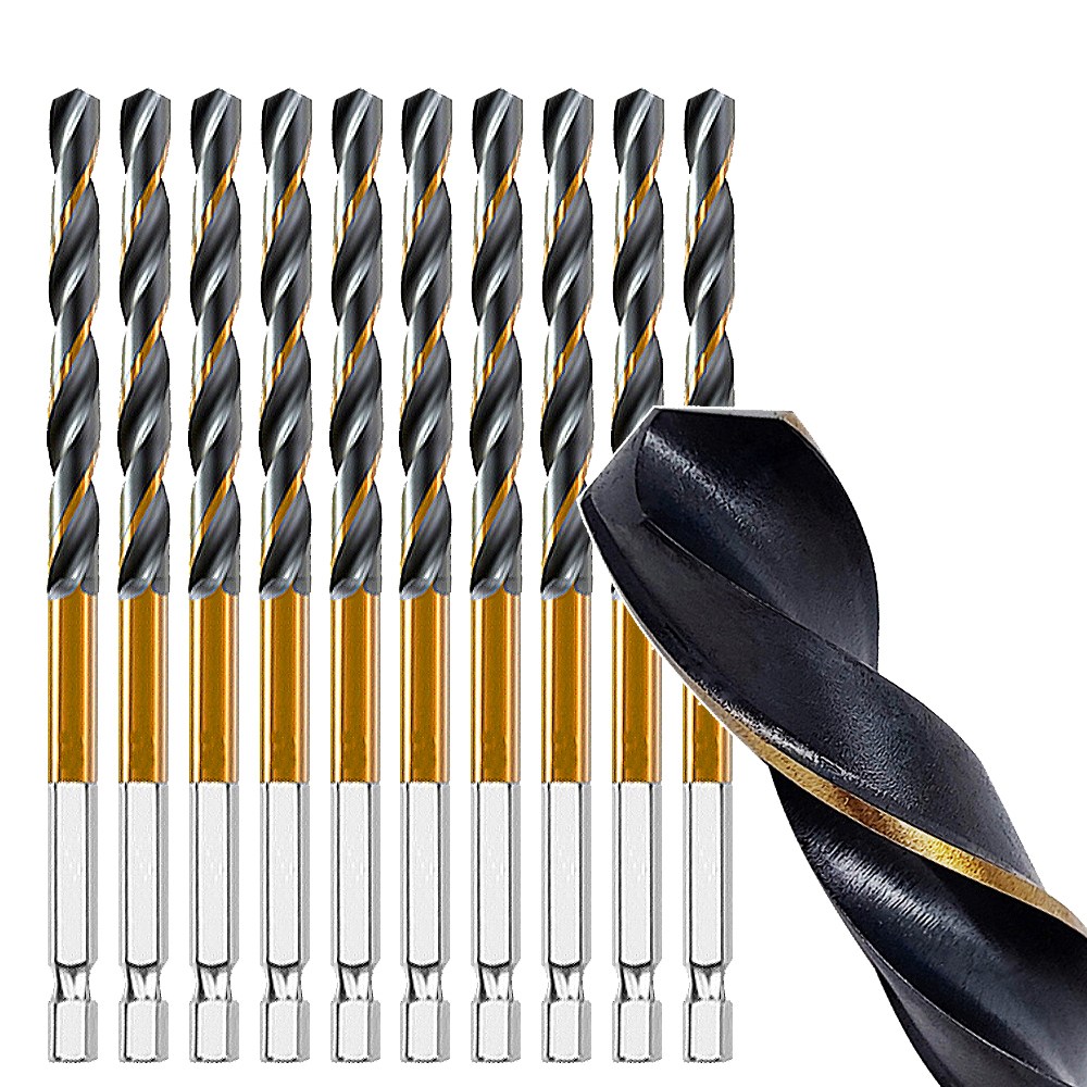 공구엔 임팩 하이스 드릴비트 육각형 10개세트 6.5mm 33,800원