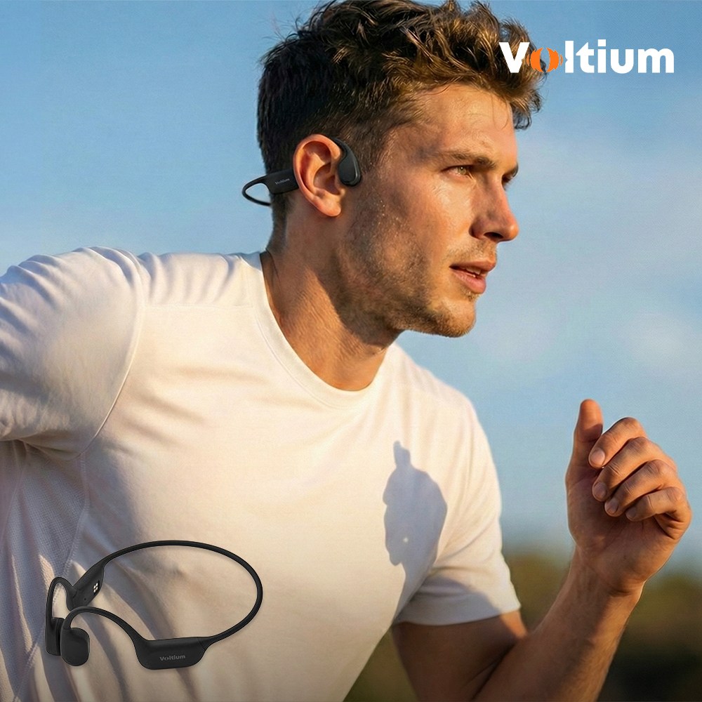 평생 A/S 볼티움 블루투스 무선 골전도 이어폰 아쿠아본X VTU-X900, 팬텀 블랙 139,000원