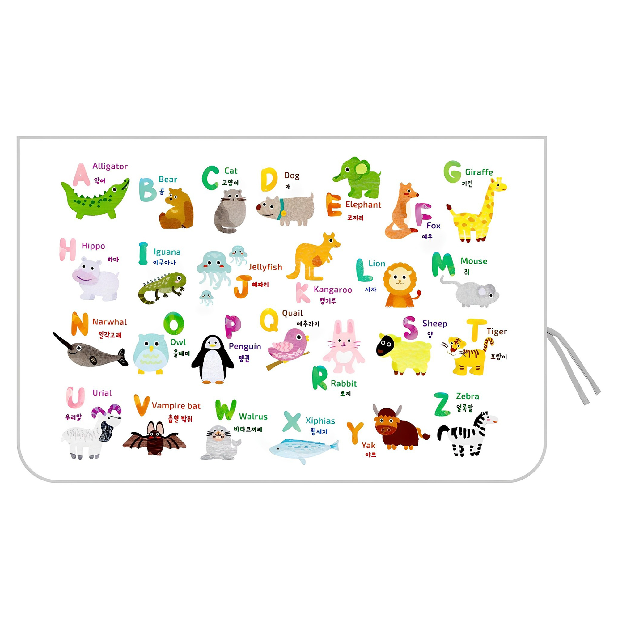 banybany 차량용 자석 암막 햇빛가리개, 암막 동물나라ABC, 1개 10,400원