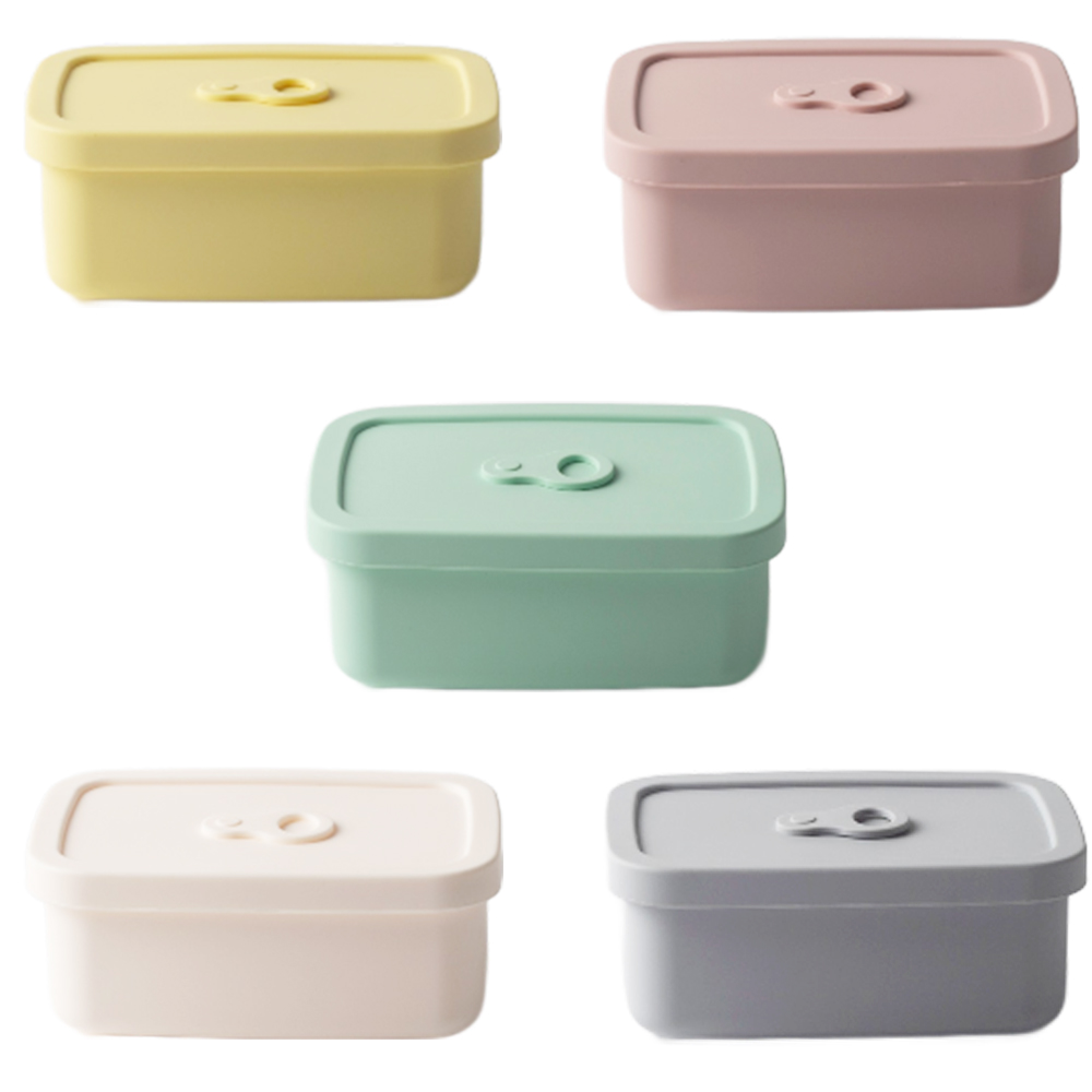 소소 실리콘 밥팩 밀폐용기 도시락 소분용기 550ml 5개세트 39,900원