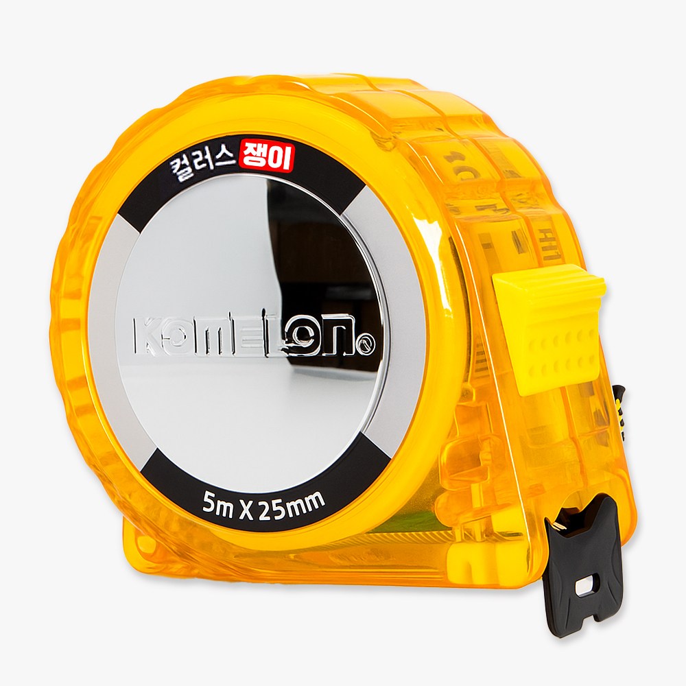 KOMELON 코메론 컬러스쟁이 5Mx25mm 스톱줄자 멈춤 양면눈금표시 KMC-25CVT 14,200원
