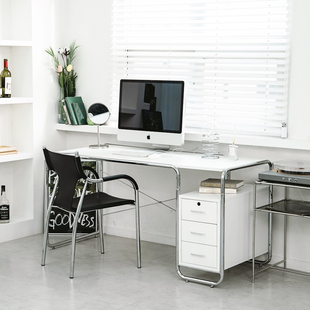 홈페리 루미니 미드센츄리 모던 데스크 서랍형 책상 1200 / 1400 171,900원