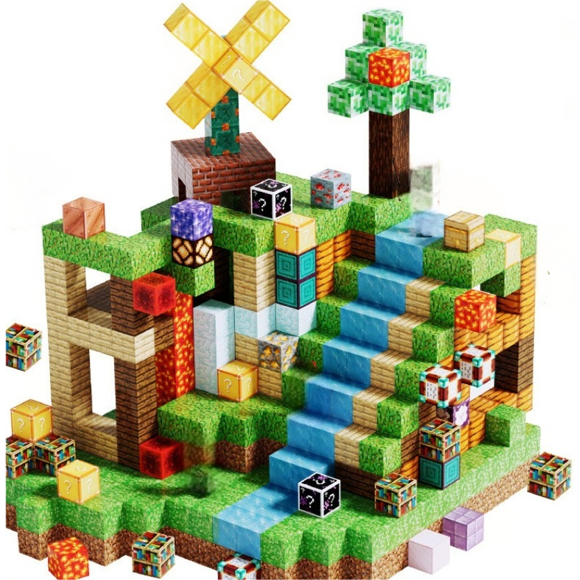 KONUM 크레프트 자석블럭 피규어세트 마그네틱 대용량 32,380원