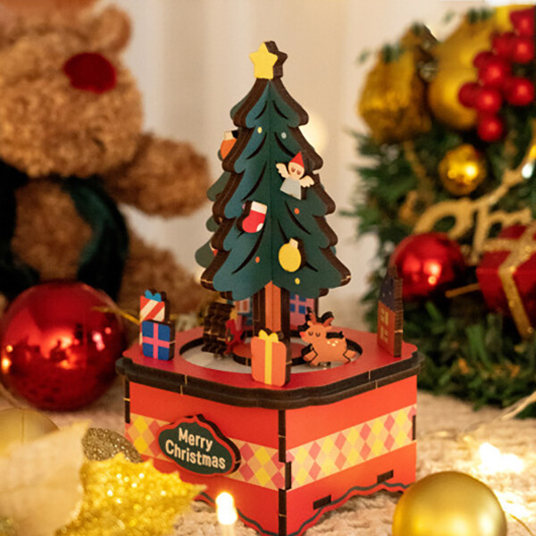 크리스마스 나무 오르골 만들기 18,000원