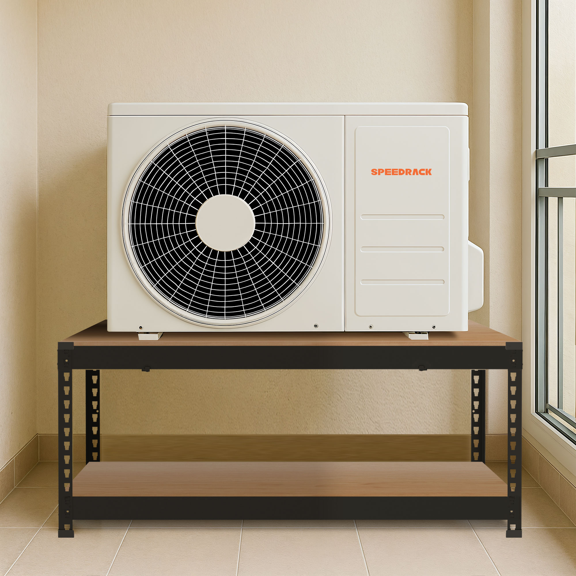 스피드랙 에어컨 실외기 받침 국내생산 베란다 정리 선반 58,400원