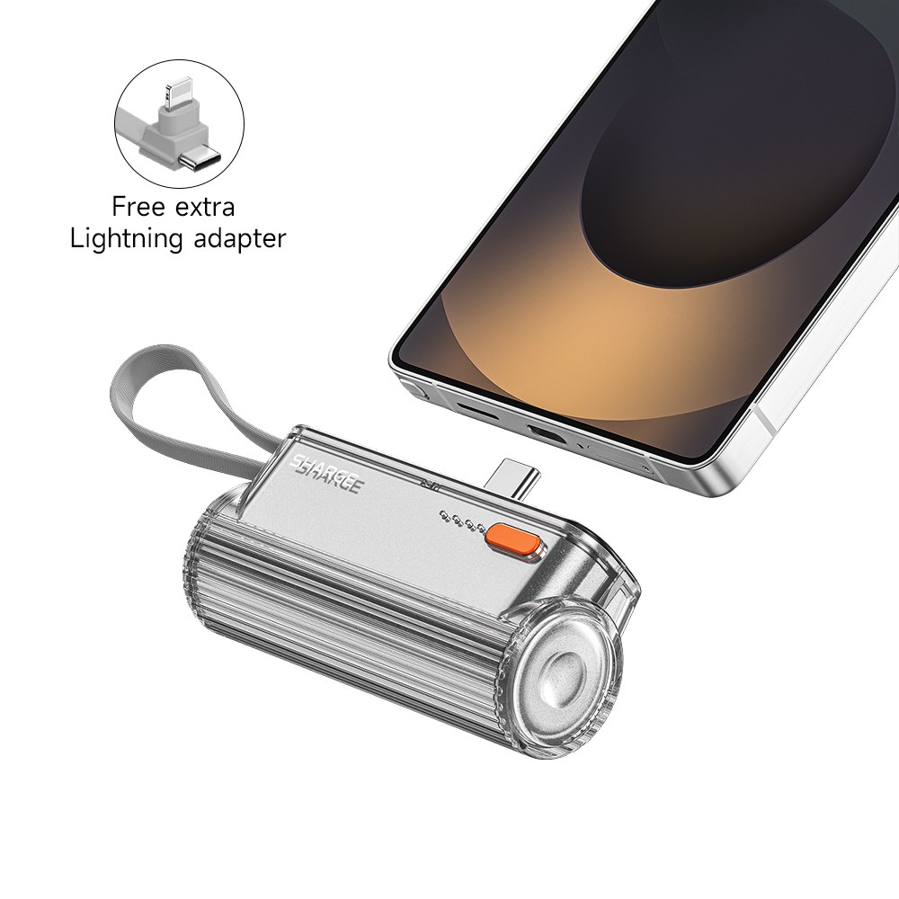 SHARGE Flow ni 휴대용 충전기 22 5W 최대 고속 충전 5000mAh 보조베터리 안드 16 15 시리즈용 미니 47,700원