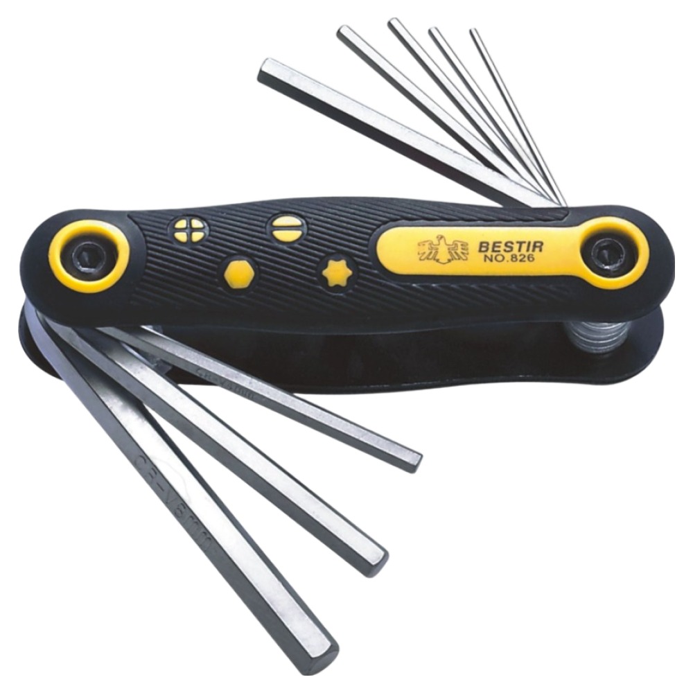 BESTIR 육각 렌치 8종 세트 1.5~8mm BST-94401 10,620원