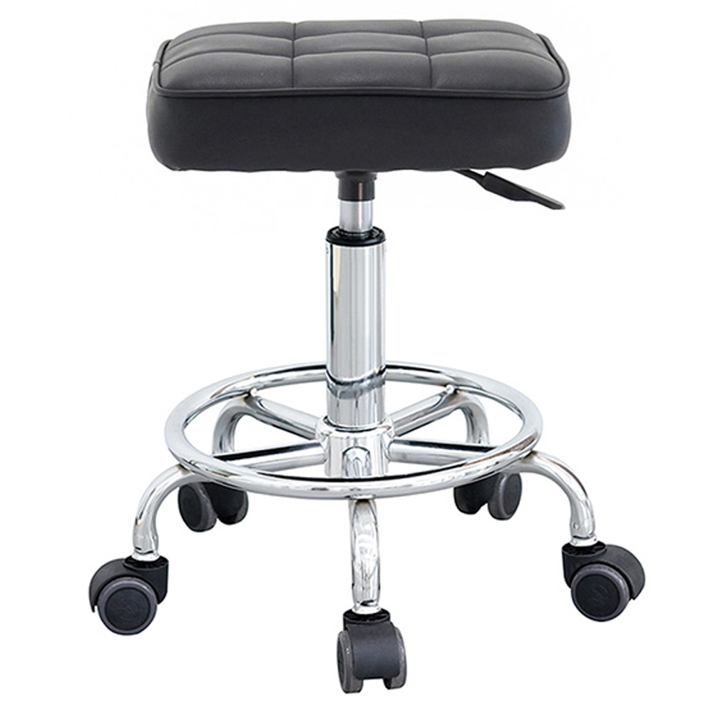 21세기트랜드 340 Chair 사각형 엠보싱 높이조절 보조의자 스틸로라형 440 x 440 x 500~650mm 32,800원