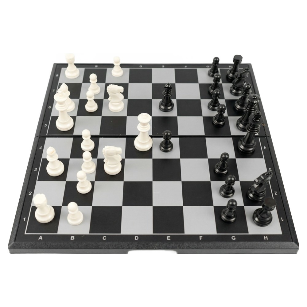 모더너리 휴대용 접이식 자석 체스 세트 20 x 20 cm, 혼합색상, 1세트 4,500원