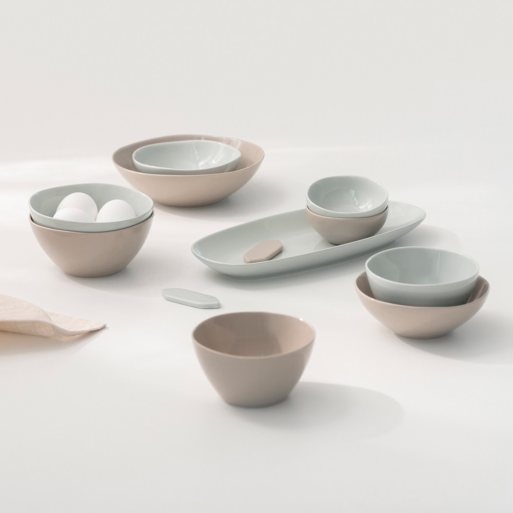 쓰임 라피네 2인 그릇 홈세트_블루베이지(12p) 28,400원