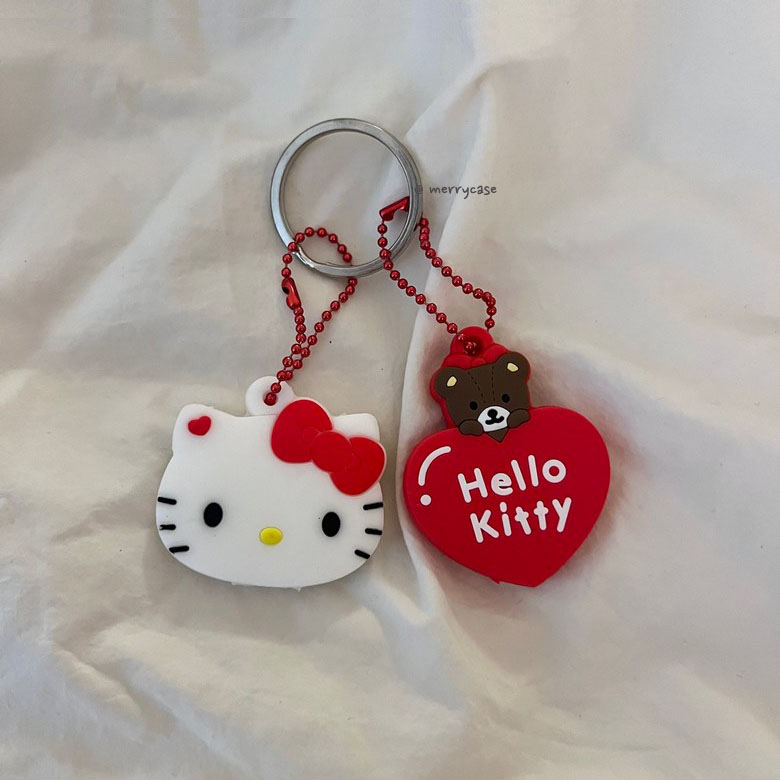 메리 헬로키티 키티 미니 스트랩 폰줄 인형 가방 고리 가방 키홀더 고양이 캐릭터 산리오 실리콘 키링 군번줄 열쇠고리 9,530원
