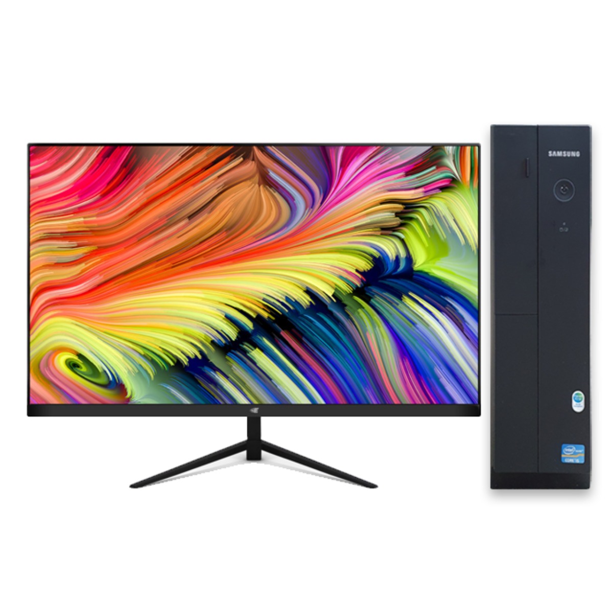 삼성 컴퓨터 본체 데스크탑 사무용 PC 모니터 포함 풀세트 윈도우11 364,000원