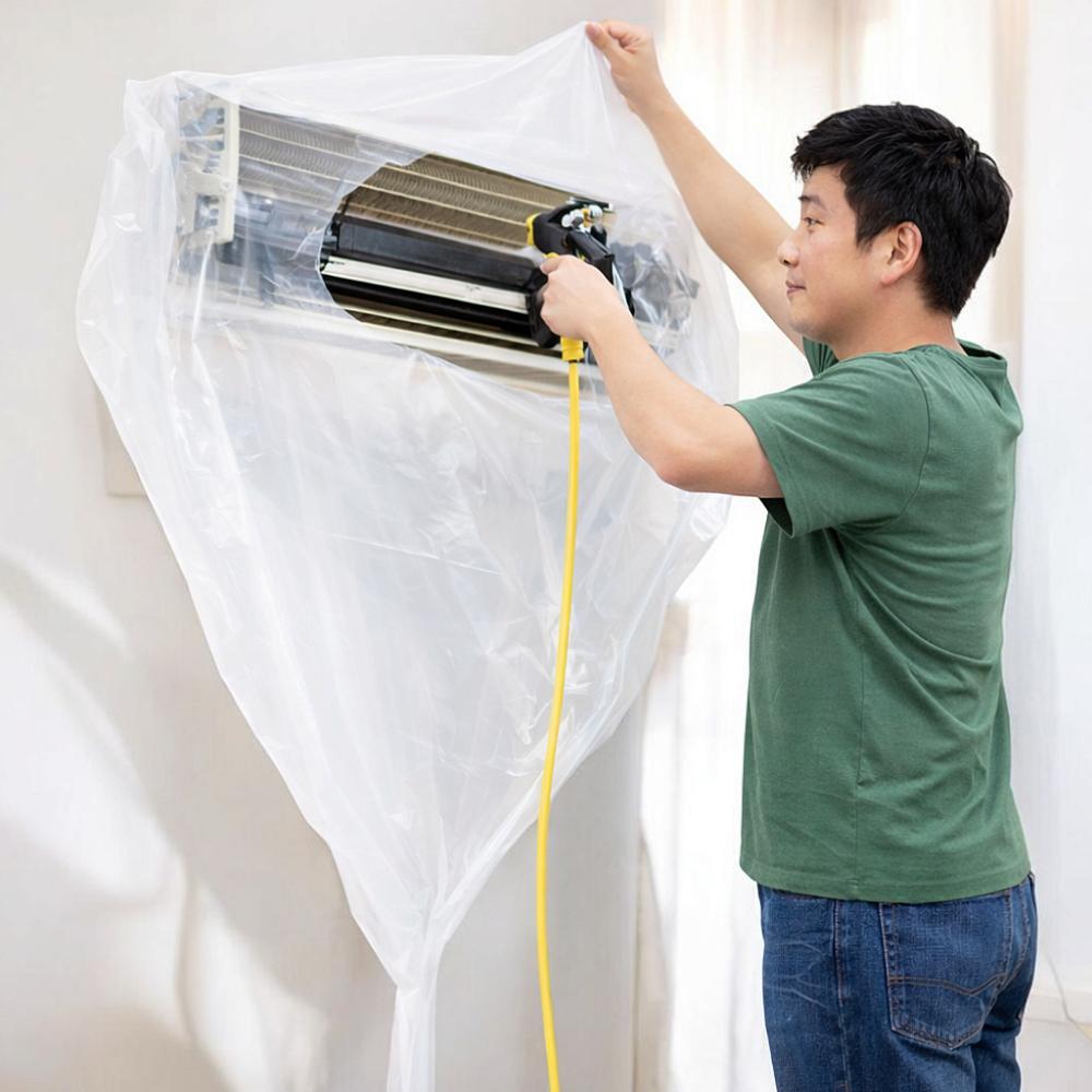셀프청소 방수커버 DIY 벽걸이 에어컨 21,750원