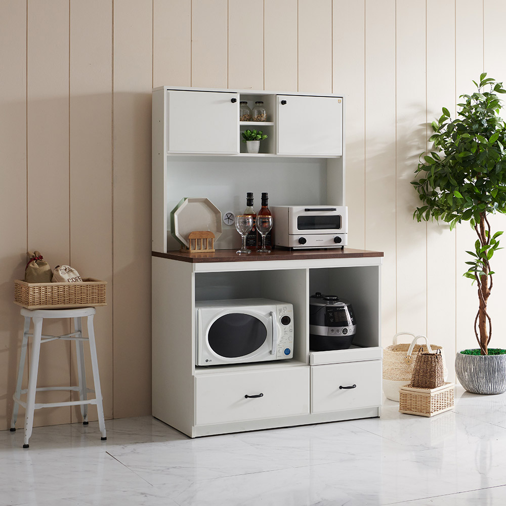 파로마 신시아 1000 렌지대 주방 수납장 상부장 세트 204,900원