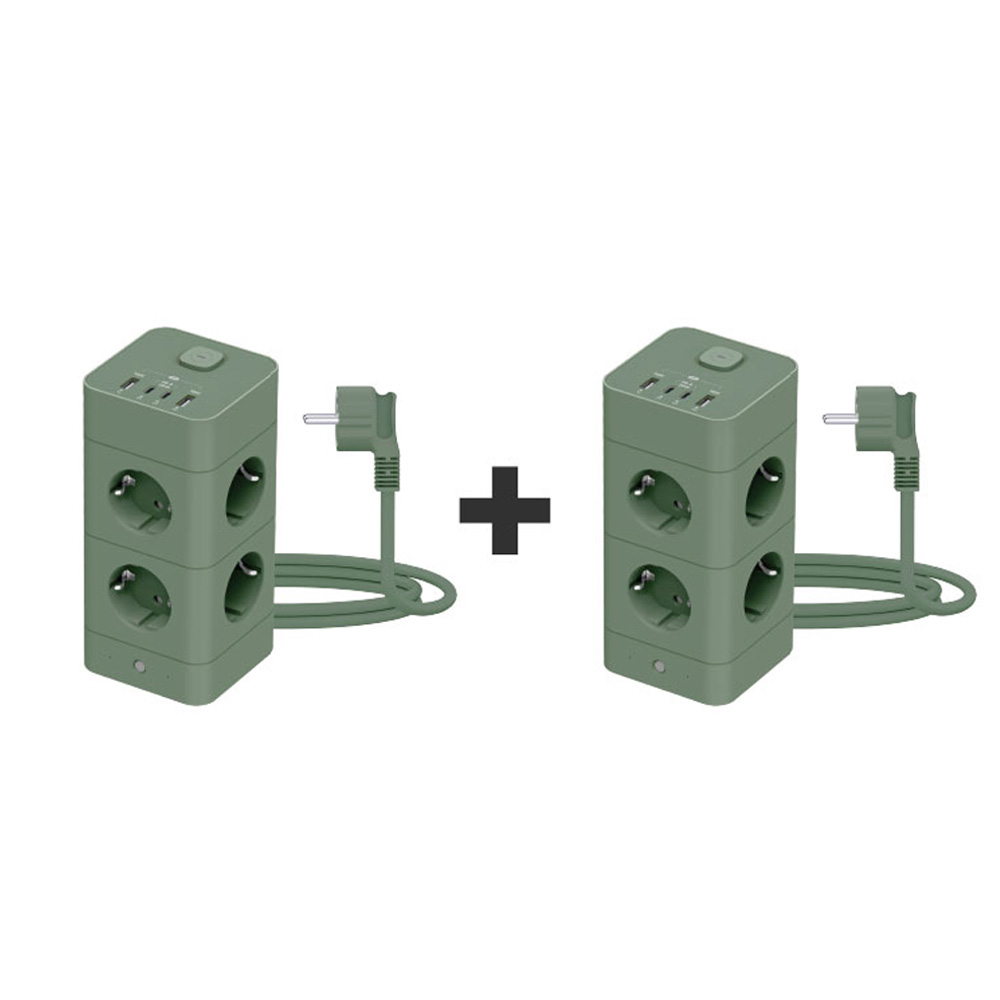 (2개)에코너 타워 멀티탭 1+1 108,000원