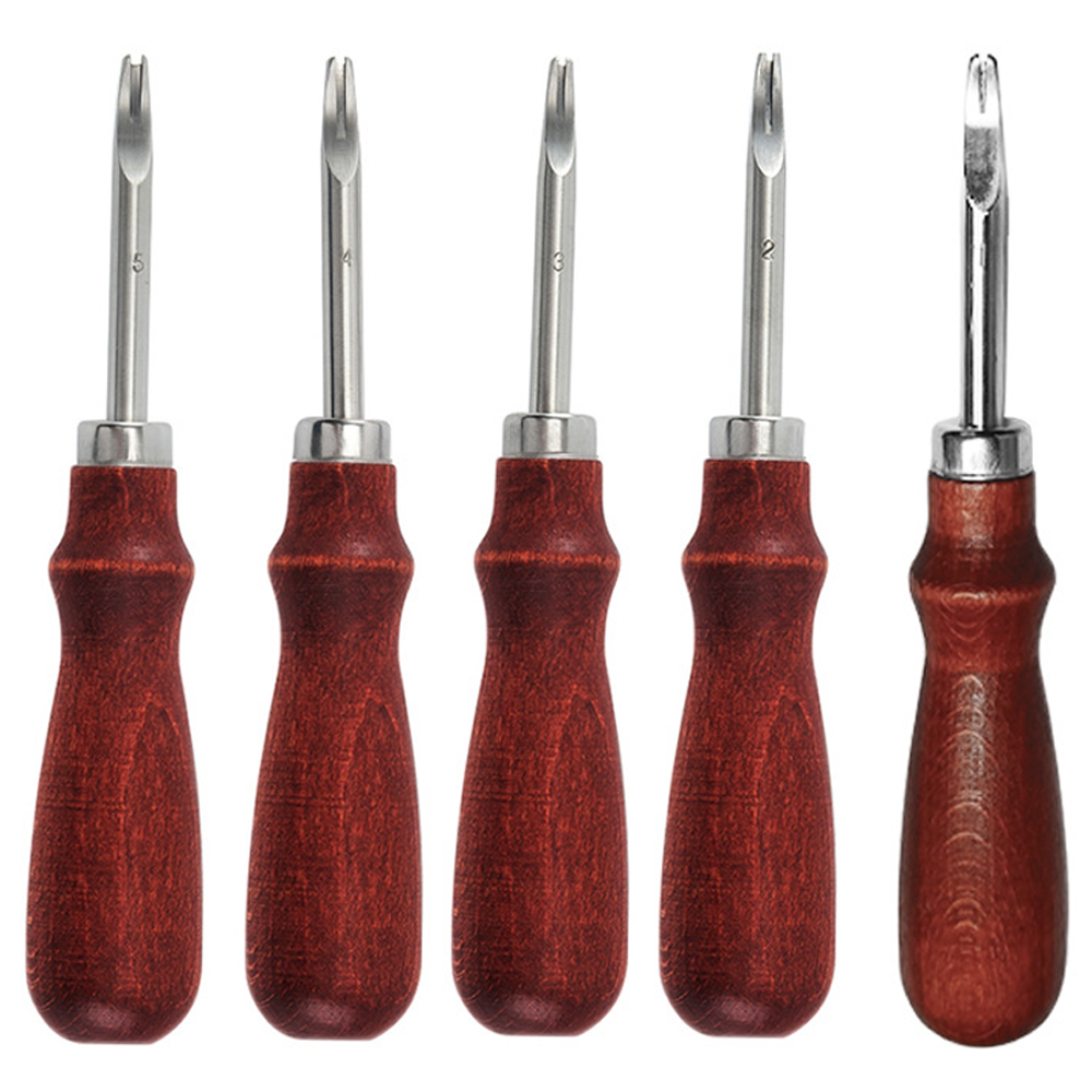 코히모 가죽공예 비벨러 엣지 5종 세트 3W189, 혼합색상, 1세트 27,510원