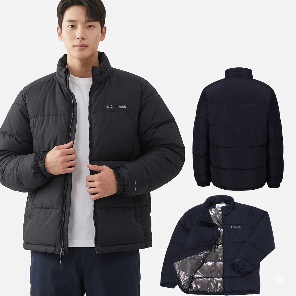 컬럼비아 남성 경량패딩 중량 등산 자켓 198,000원