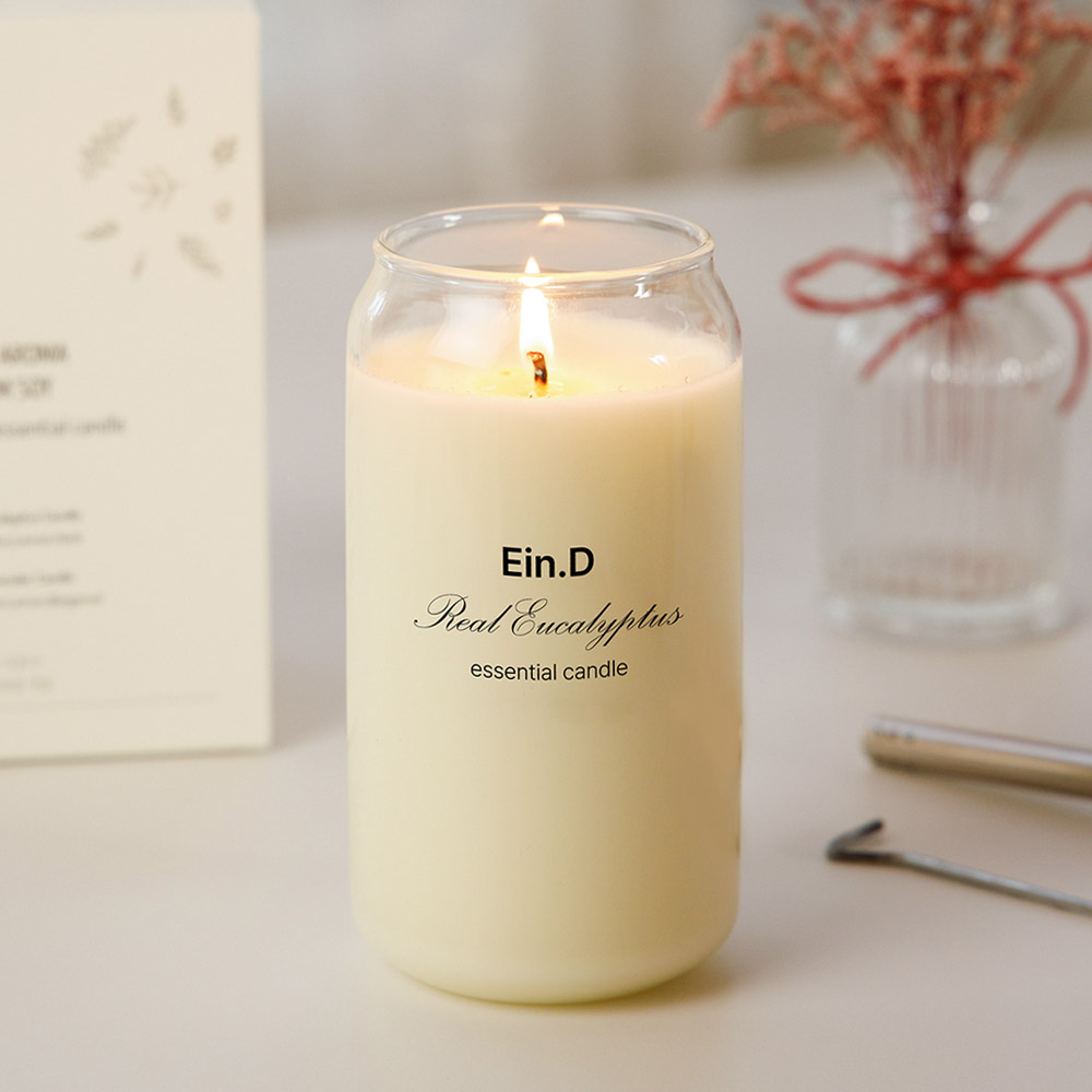 캔들백화점 실내 공기정화/호흡기에 도움을 주는 유칼립투스 아로마 심지 캔들 460g 24,000원