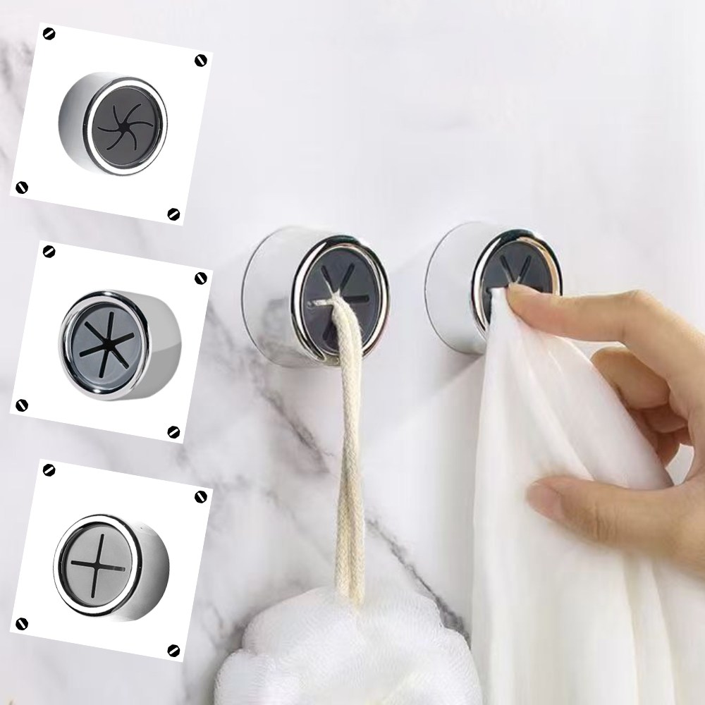 꼬꼬마스픽 무타공 접착식 수건꽂이 욕실 타월 걸이 주방 행주걸이 실리콘 고정 홀더 6,900원