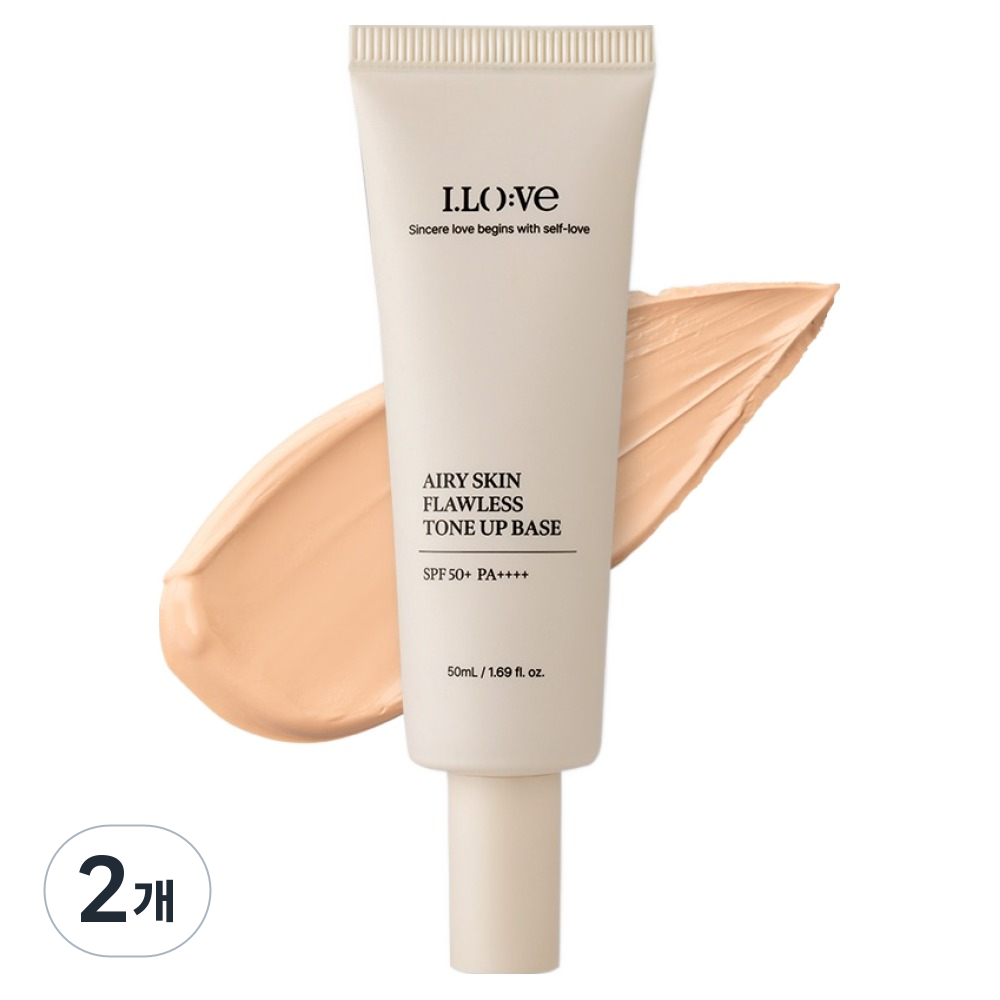 아이로베 에어리 스킨 파데프리 톤업 베이스 50ml, 2개, 베이지 43,800원