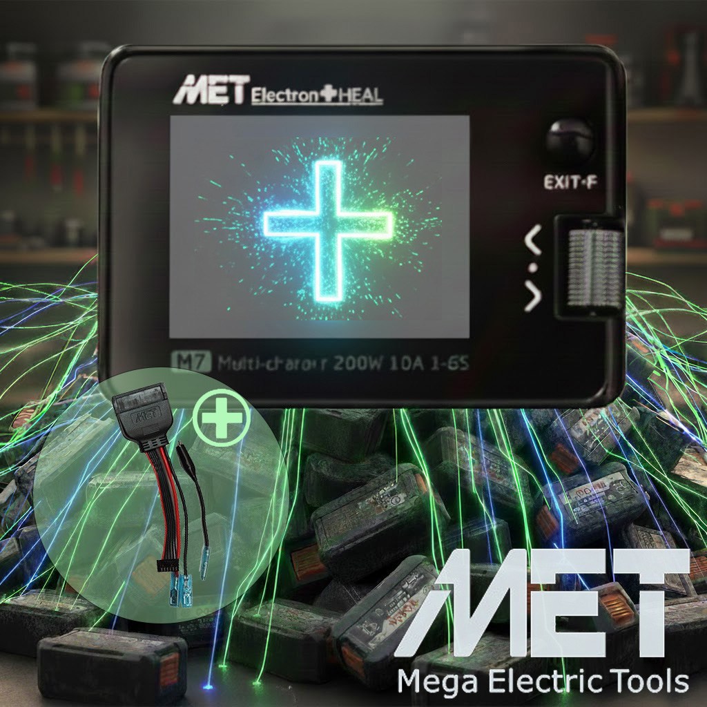 MET 일렉트론힐 디월트 전용 파워스텍 18V단자포함 세트 배터리 충전 복구 셀밸런싱 181,600원