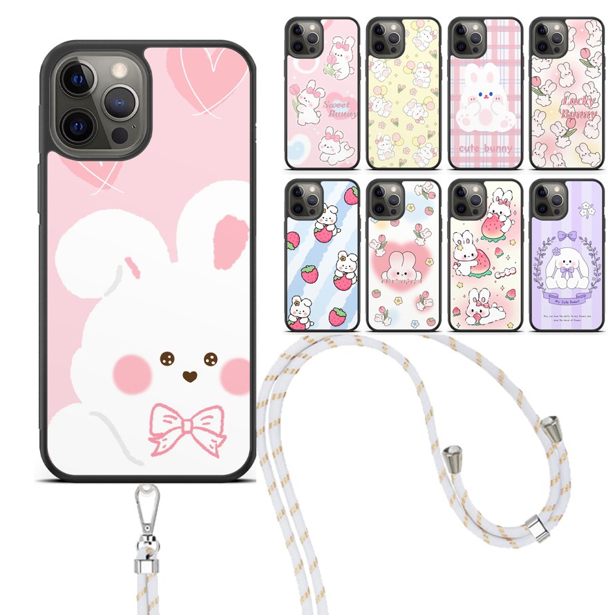 귀여운 토끼 스트랩 케이스 키즈폰 M130 A15 A16 A24 A26 A35 A36 A56 와이드7 S24FE 16,500원