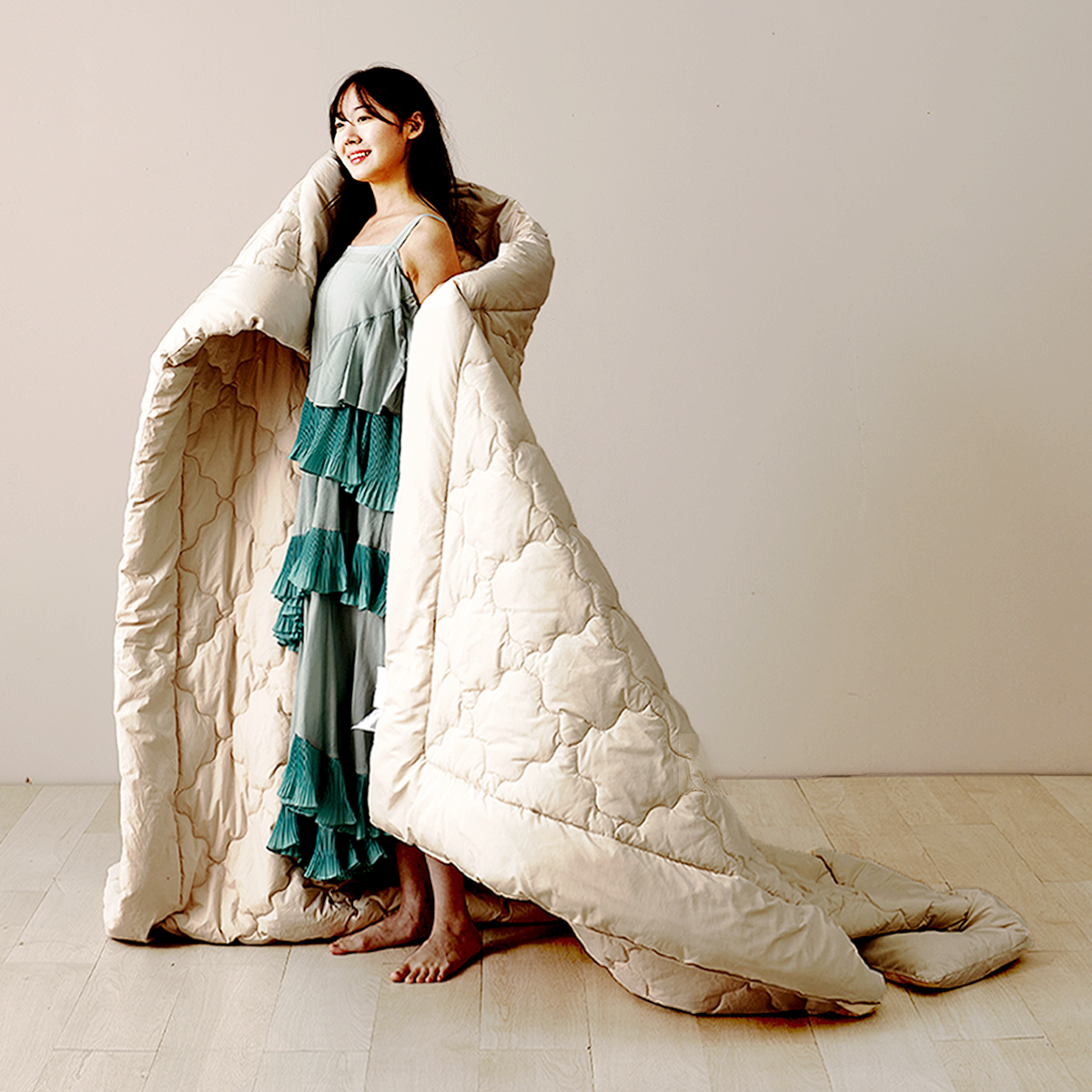 [골든울] 골든울 뉴질랜드 100% 양모차렵 1등급 워셔블 양모이불 차렵이불 119,000원