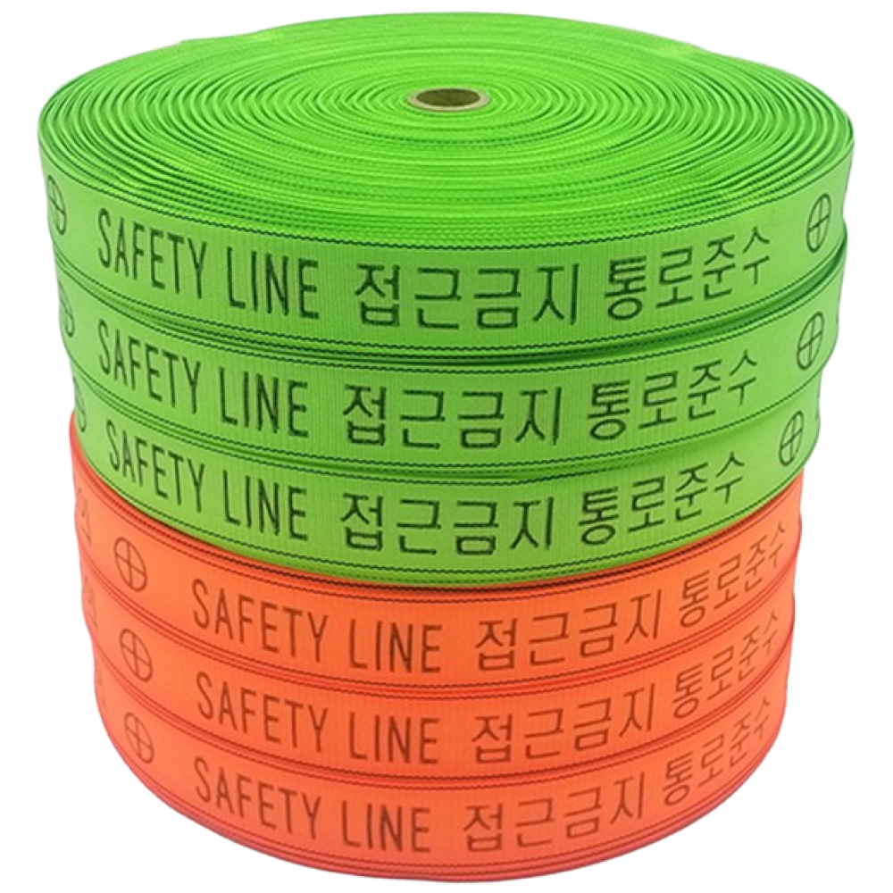 베스트씨엠 안전 웨빙띠 라인마킹바 오렌지 38mm / 48mm 접근금지 주차장 통제선 안전줄, 오렌지, 1개 16,330원