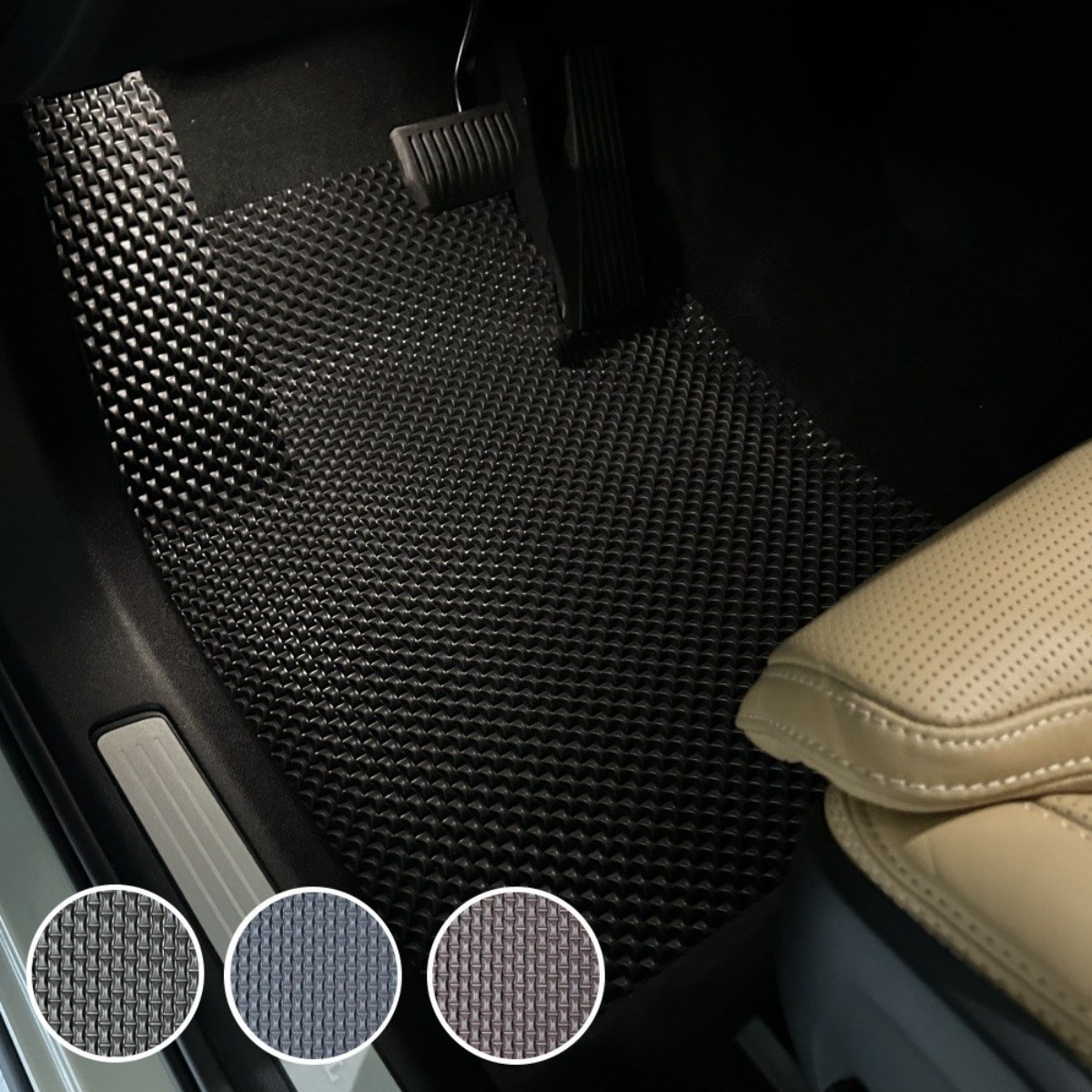 BMW i5 체인 카매트 전차종 자동차 발매트 발판 블랙 1열 운전석+조수석 45,000원