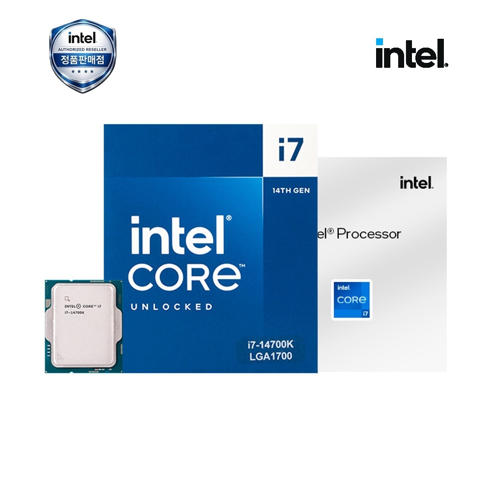 인텔CPU 코어i7 14세대-14700K 랩터레이크 리프레시 정품 899,000원