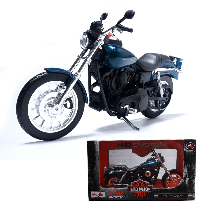 마이스토 1:12 할리데이비슨 오토바이 피규어 수집품 모터사이클 바이크, Dyna Super Glide Sport, 1개 23,900원