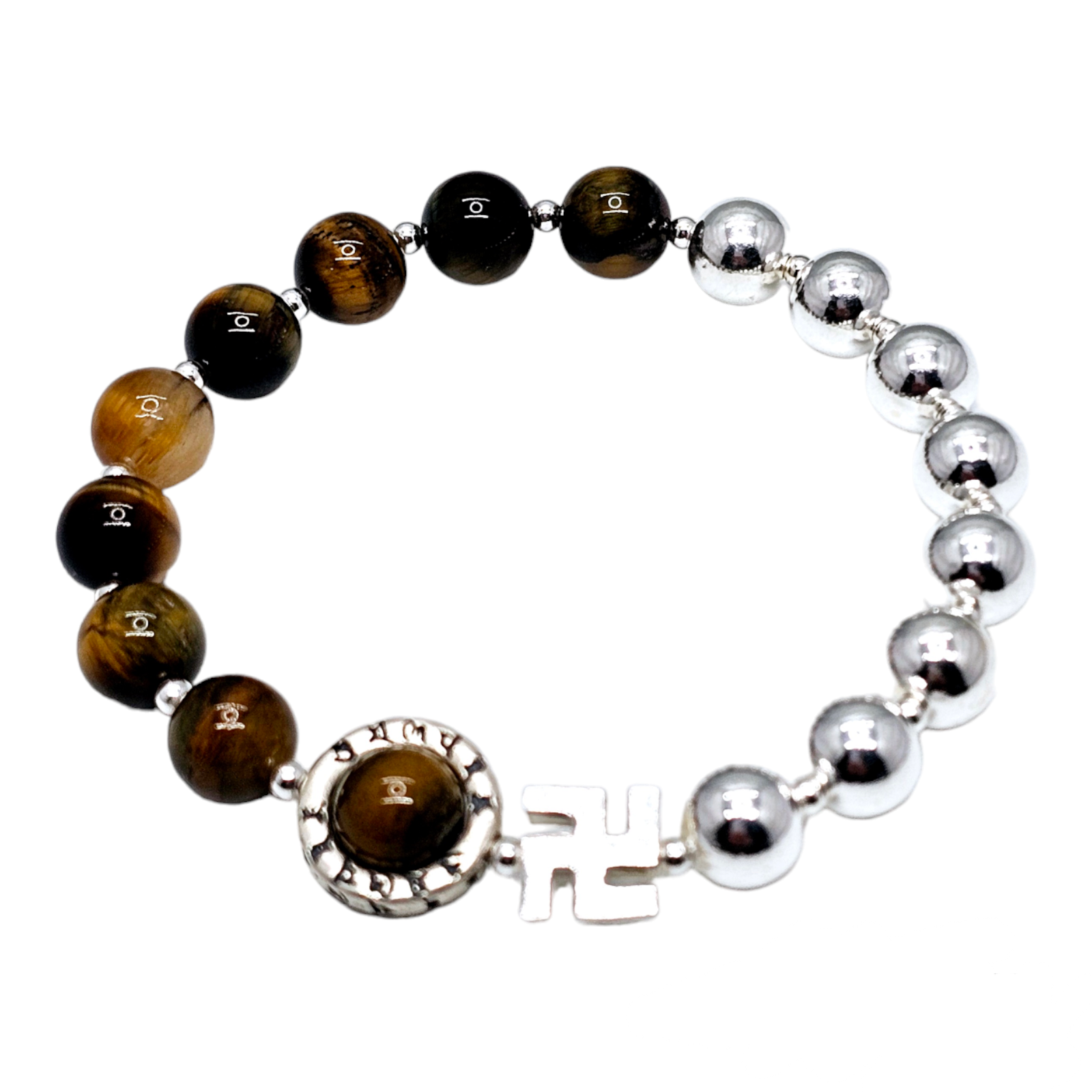 [핸드메이드]천연석/호안석 믹스 원석 팔찌 비즈 패션염주 62,520원