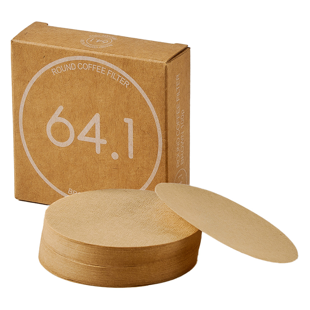 빈플러스 라운드 원형 커피 필터 브라운 마이더치 전용 64.1mm 2,750원