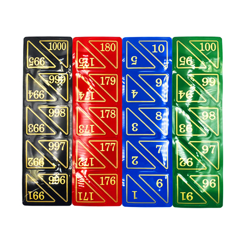 키밴드몰 [삼각번호표] 사물함 아크릴 번호 락카 삼각 락커 손목줄 테이블 문짝 캐비넷 도어 번호 식당 이름 숫자 옷장 부착 헬스장 번호표 번호판 pc방 책상 독서실 스터디 카페, 1개, 파란색 3,200원