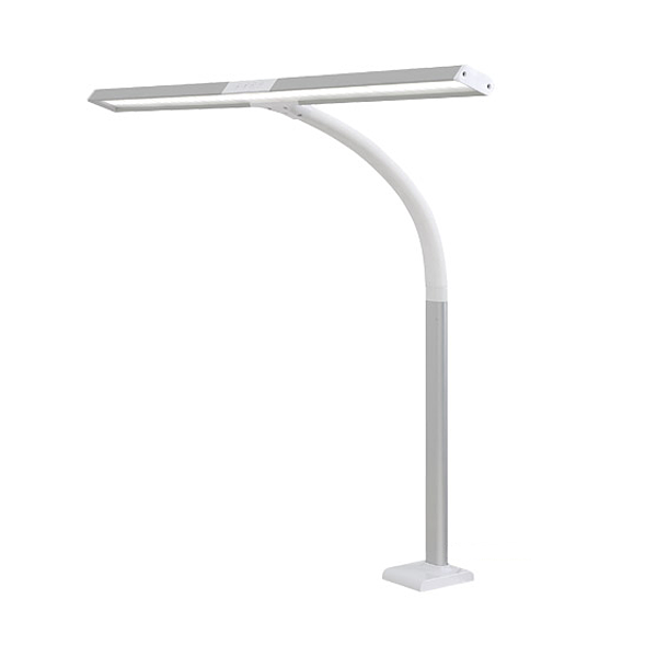 베스트조명 LED 와이드 스탠드 고급형 책상등 독서실 사무용, 화이트 87,000원