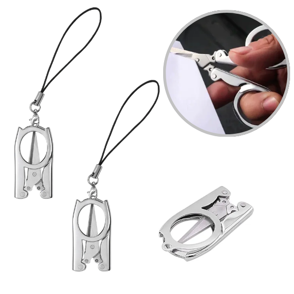 도나토르 스테인리스 접이식 미니가위 2p 6,400원