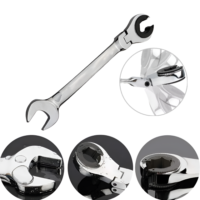 세신 플렉시블 오픈형기어렌치 16mm 깔깔이 공구 자동 라쳇 렌치 스패너 21,900원