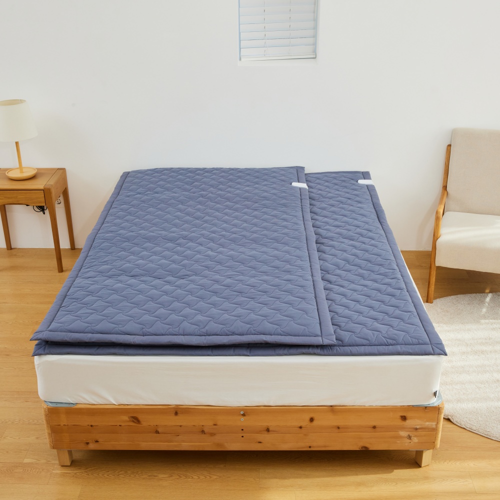 [26년 두툼토퍼형]한일의료기 전자파없는 탄소매트 1위 EMF 1인용 전기장판 전기매트 전기요, 퀸 더블(150x200) 179,000원