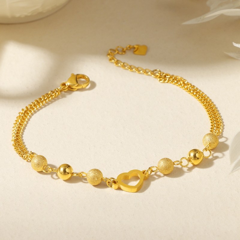 Youmi 14K 도금 고급스러운 데일리 스타일 팔찌 A-08 43,000원