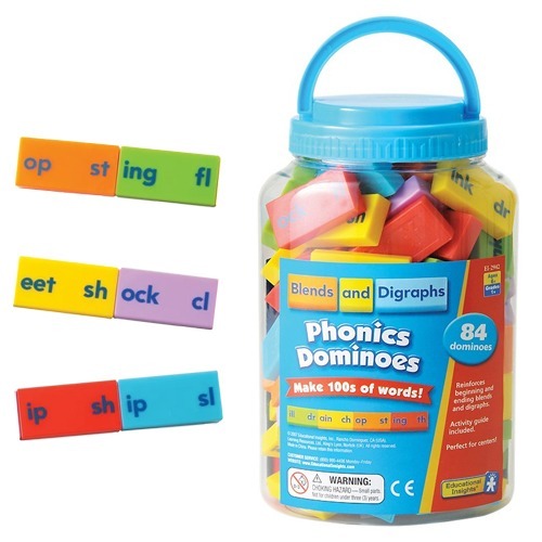 edudepot365 파닉스 영어 도미노 블럭 이중자음 Phonics Dominoes Blends and Digraphs, 1개 36,000원