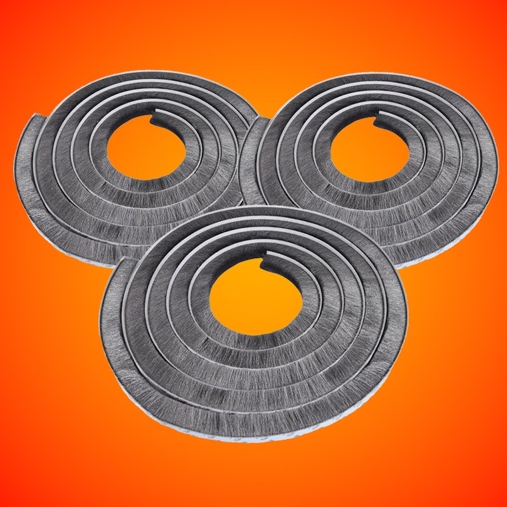 2026년형 슥잠 실내 열유출방지 모헤어 문풍지 2.5M, 9mm, 3개 14,500원