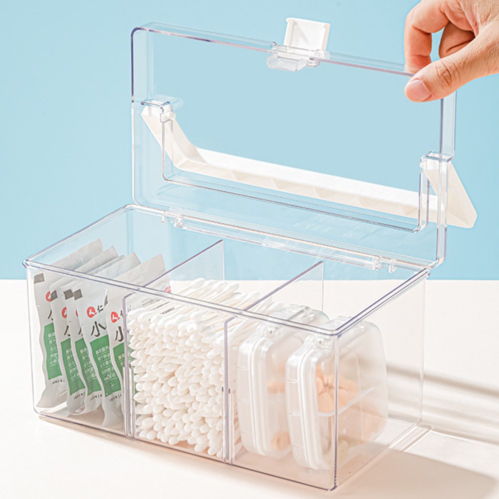 리빙공감 다용도 칸막이 화장품 정리함 구급상자 12,500원