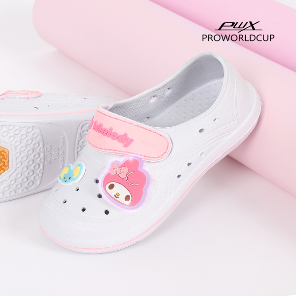 프로월드컵 미끄럼방지 캐릭터 마이멜로디 셜리 라이팅 초등학생 유치원 실내화 23,000원